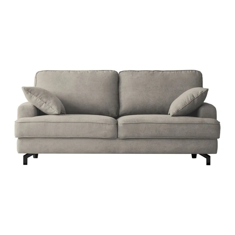 Szarobrązowa sofa trzyosobowa Kooko Home Salsa Bonami Szybka wysyłka