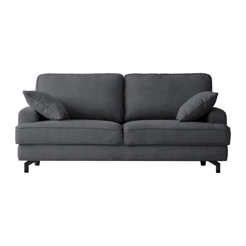 Ciemnoszara sofa dwuosobowa Kooko Home Salsa Bonami Darmowy zwrot