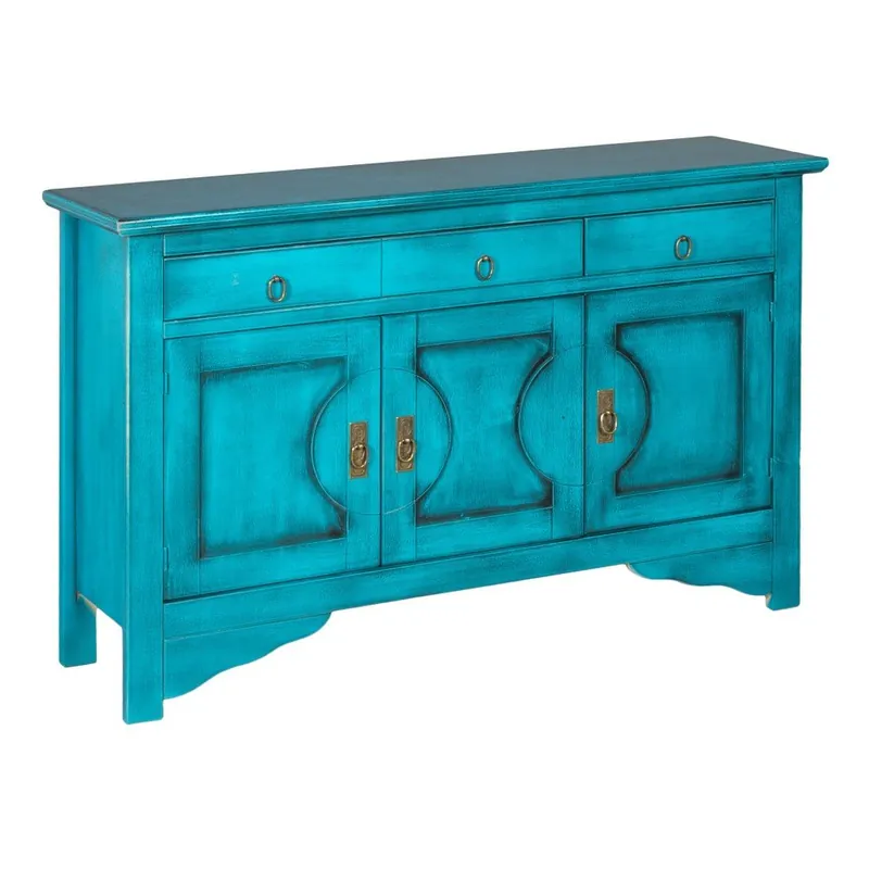 Niebieska komoda Evergreen House Credenza Bonami Kup online