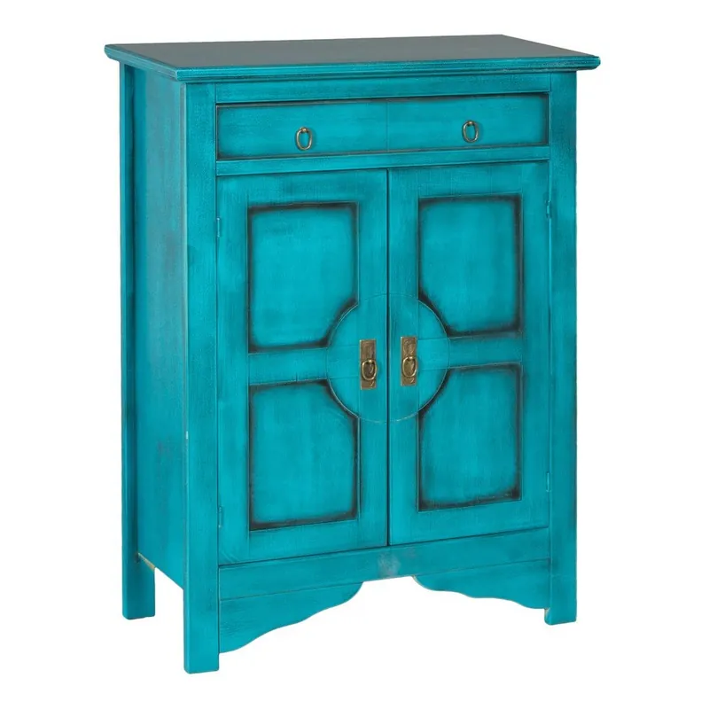 Niebieska komoda Evergreen House Credenza Bonami Najlepsza cena