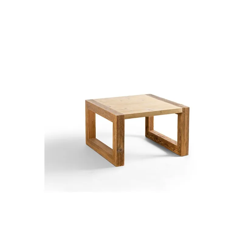 Wyjątkowa oferta Stolik drewniany Antique Wood, 68x68 cm Bonami
