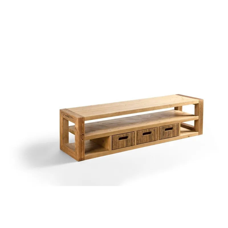 Szybka wysyłka Szafka drewniana pod TV Antique Wood, dł. 164 cm Bonami
