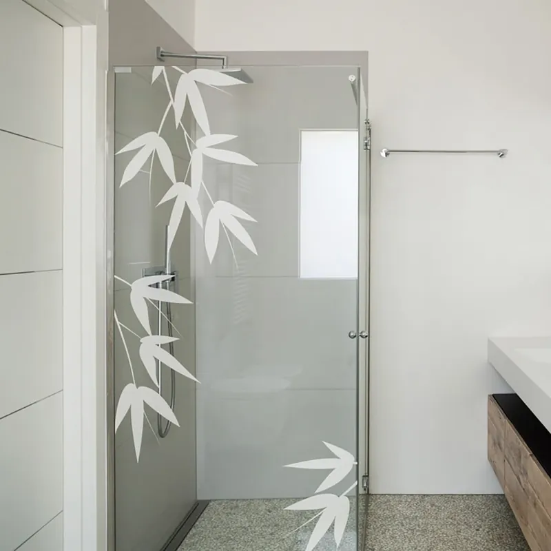 Naklejka na drzwi prysznicowe Ambiance Bamboo Leaves Bonami Tylko do końca tygodnia