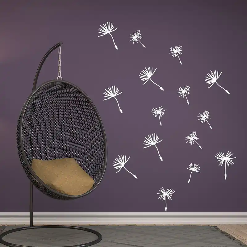 Obniżka ceny Naklejka Ambiance Dandelion Bonami