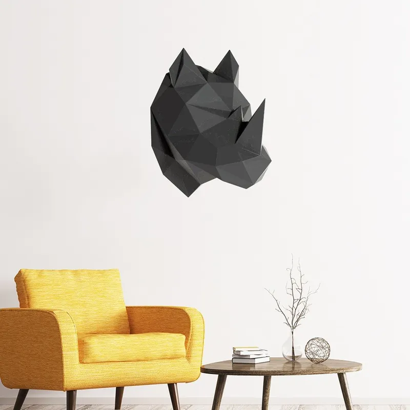 Cena promocyjna Naklejka Ambiance Rhino s 3D efektem Bonami
