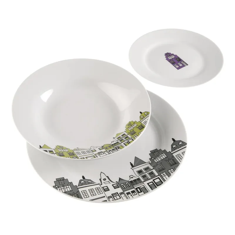 Sprawdź teraz Komplet naczyń Versa Dinner Set, 18 szt. Bonami