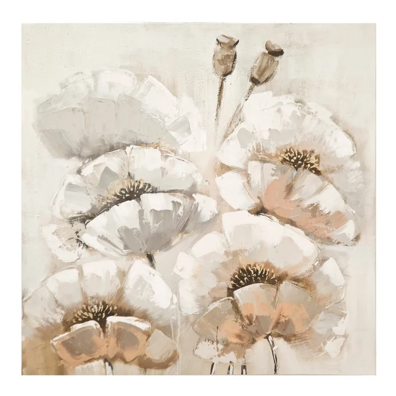 Obniżka ceny Obraz w ramie z drewna jodłowego Mauro Ferretti Blossom, 80x80 cm Bonami