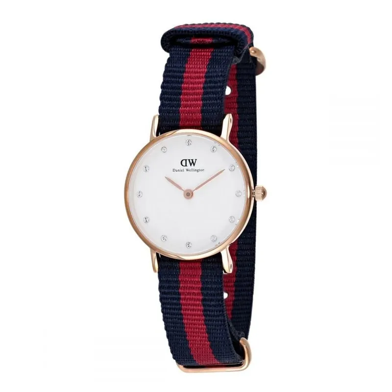 Ograniczona ilość Zegarek damski z detalami w kolorze różowego złota Daniel Wellington Oxford Gold, ⌀ 26 mm Bonami