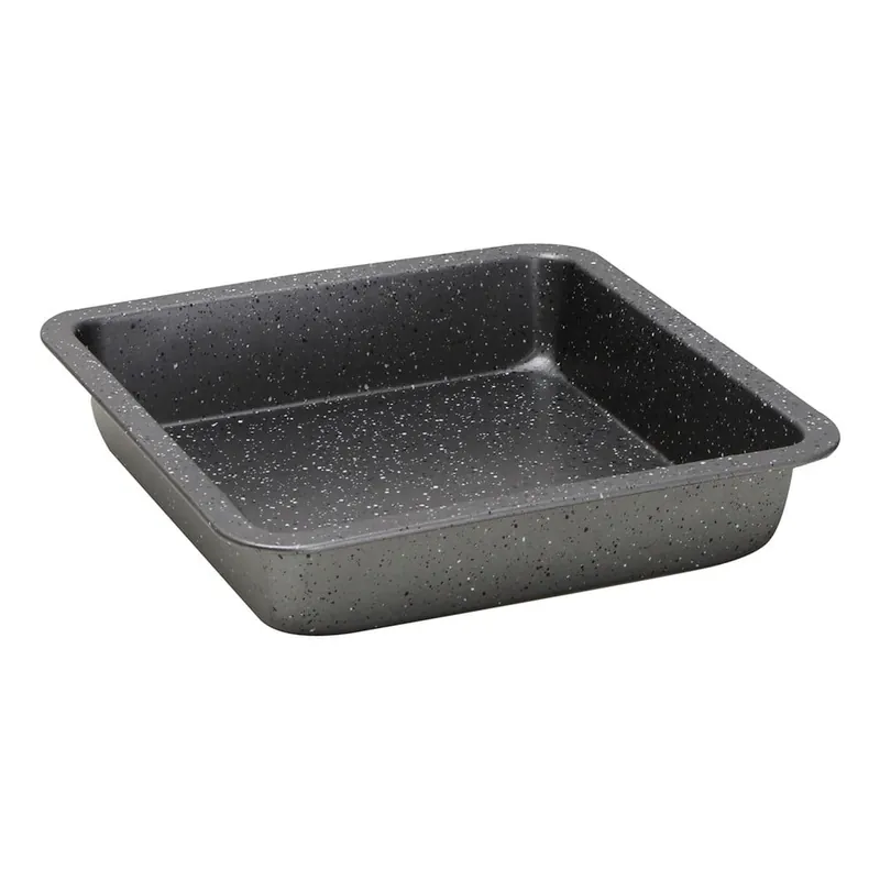Najlepsza cena Kwadratowa blacha do pieczenia Bergner Marble Bonami