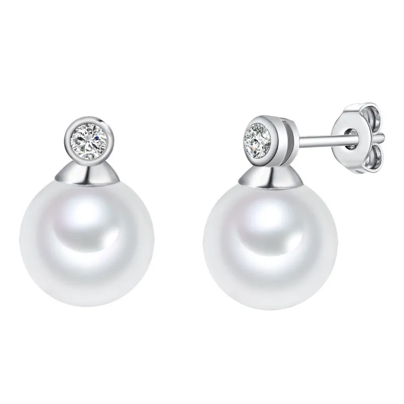 Kolczyki z pereł z cyrkonią Pearls of London Nellis Bonami Promocja