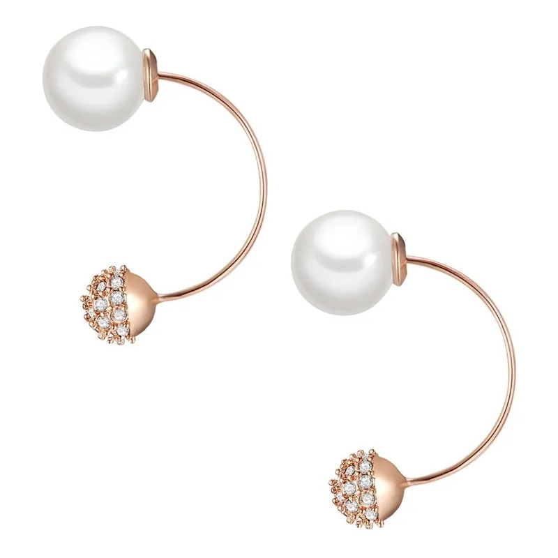 Dostępne od ręki Kolczyki z pereł Pearls of London Sibella Bonami