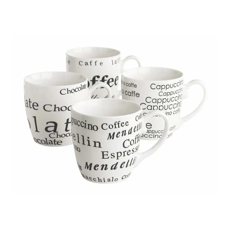 Premium Zestaw 4 kubeczków KJ Collection Coffee Bonami