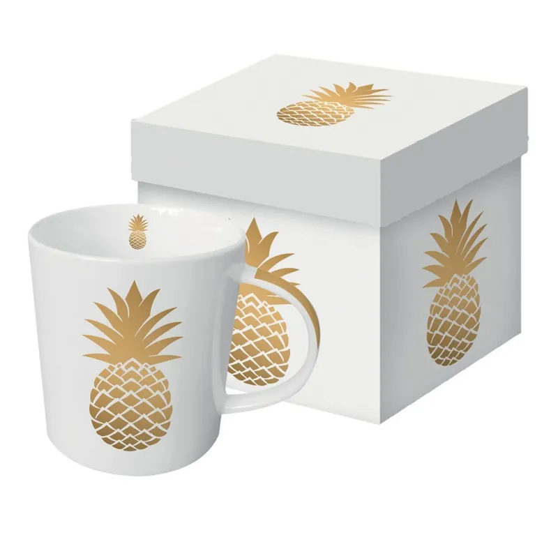 Do wyczerpania zapasów Biały kubek porcelanowy PPD Pineapple, 450 ml Bonami