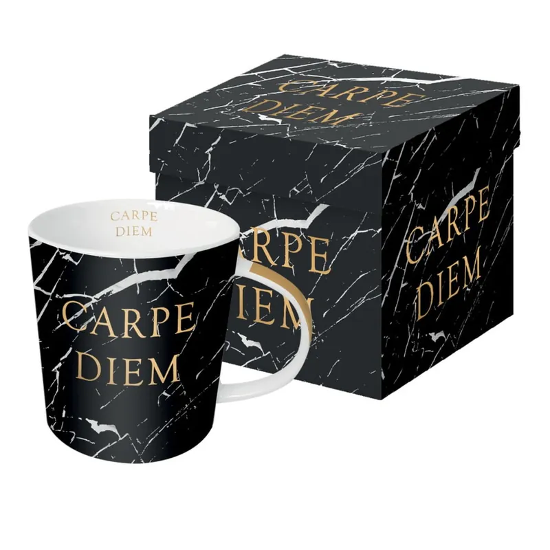 Kubek porcelanowy PPD Carpe Diem, 450 ml Bonami Zamów teraz