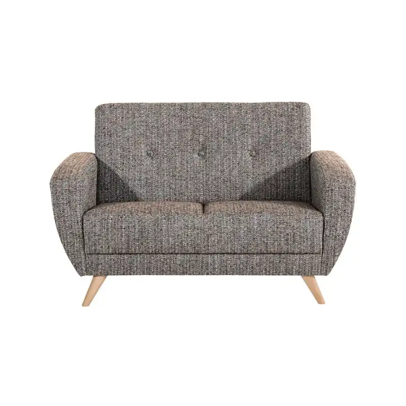 Oferta limitowana Jasnobrązowa sofa dwuosobowa Max Winzer Jerry Bonami
