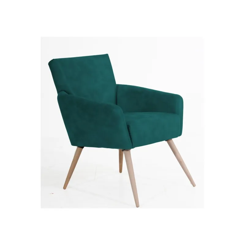 Niebieskozielony fotel Max Winzer Jörn Wild Bonami Oferta czasowa