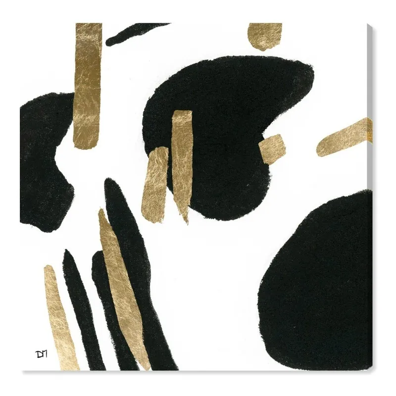 Najlepsza cena Obraz Oliver Gal Bigger Gold, 40x40 cm Bonami