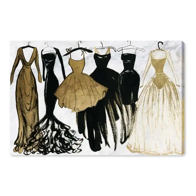 Obraz Oliver Gal Dream Closet Noir, 35x25 cm Bonami Zamów teraz