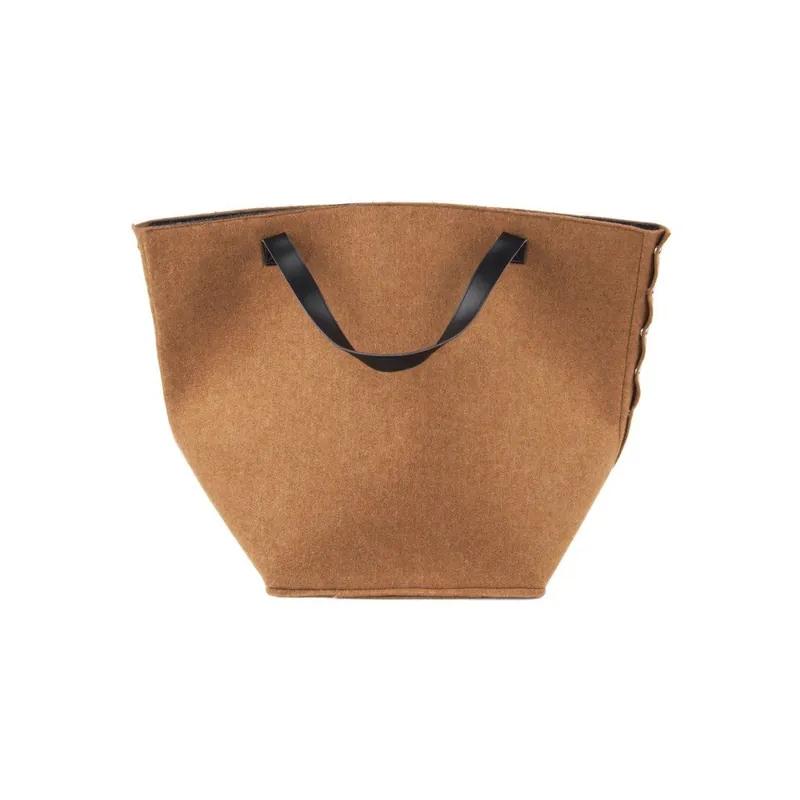 Brązowy kosz do przechowywania z uchwytami PT LIVING Storage, wys. 42 cm Bonami Taniej