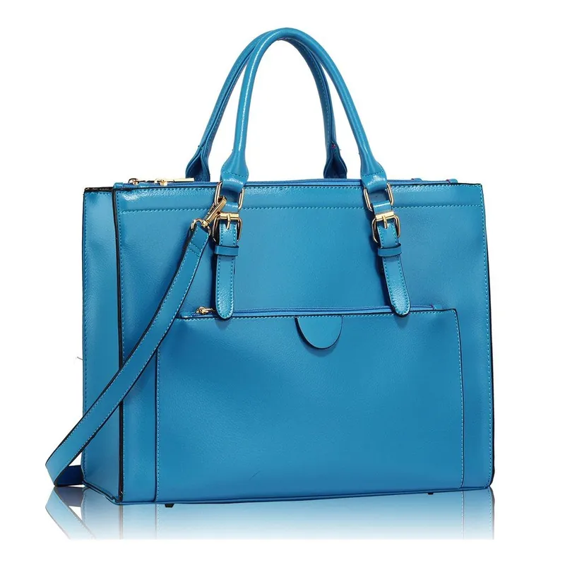 Ekspresowa dostawa Jasnoniebieska torebka L&S Bags Alicia Bonami