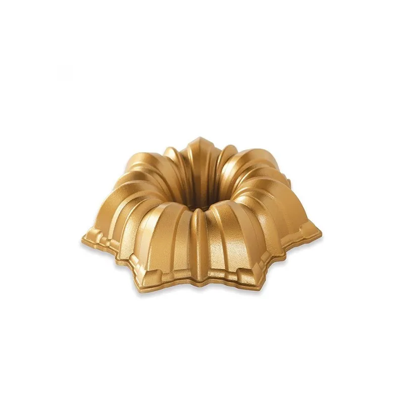 Zniżka Forma na babkę w kolorze złota Nordic Ware Solera, 1,2 l Bonami
