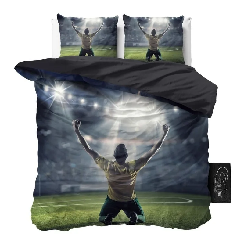 Dodaj do koszyka Pościel z mikroperkalu Sleeptime Football Champion, 200x220 cm Bonami