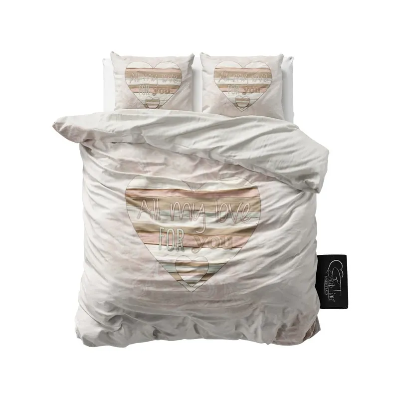 Wybór klientów Dwuosobowa pościel z mikroperkalu Sleeptime All My Love, 240x220 cm Bonami