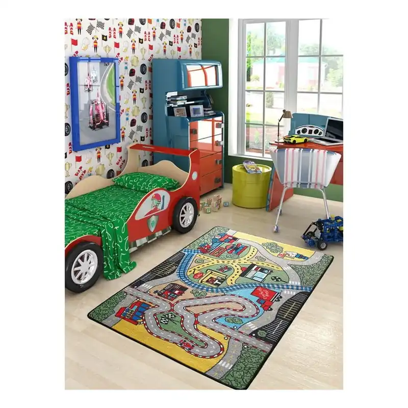 Dywan dla dzieci Race, 133x190 cm Bonami Nie przegap