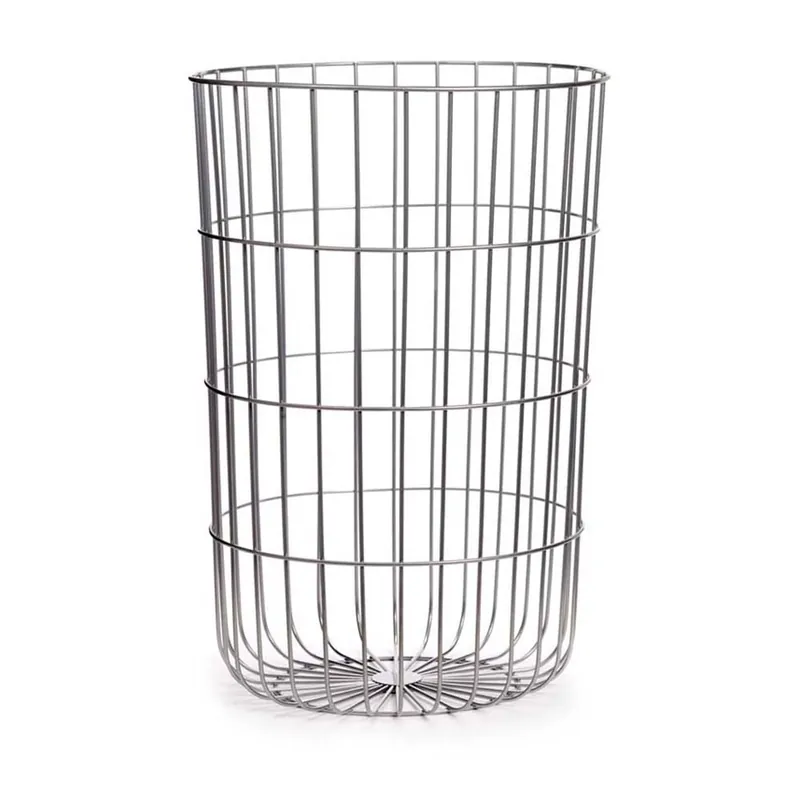 Kosz na pranie Design Ideas Cooper Silver Bonami Wyjątkowa oferta