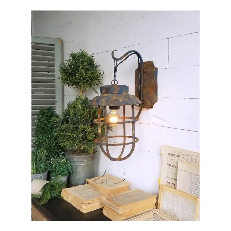 Metalowy kinkiet Orchidea Milano Rusty Blue Bonami Obniżka ceny