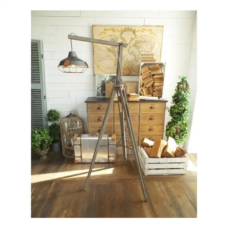 Hit cenowy Lampa stojąca Orchidea Milano Old Industry, wys. 160 cm Bonami