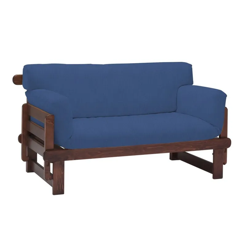 Popularny Niebieska rozkładana sofa dwuosobowa 13Casa Karma Bonami
