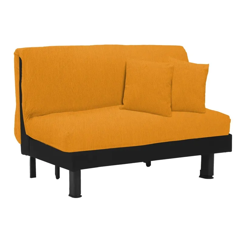 Szybka dostawa Żółta rozkładana sofa dwuosobowa 13Casa Lillo Bonami
