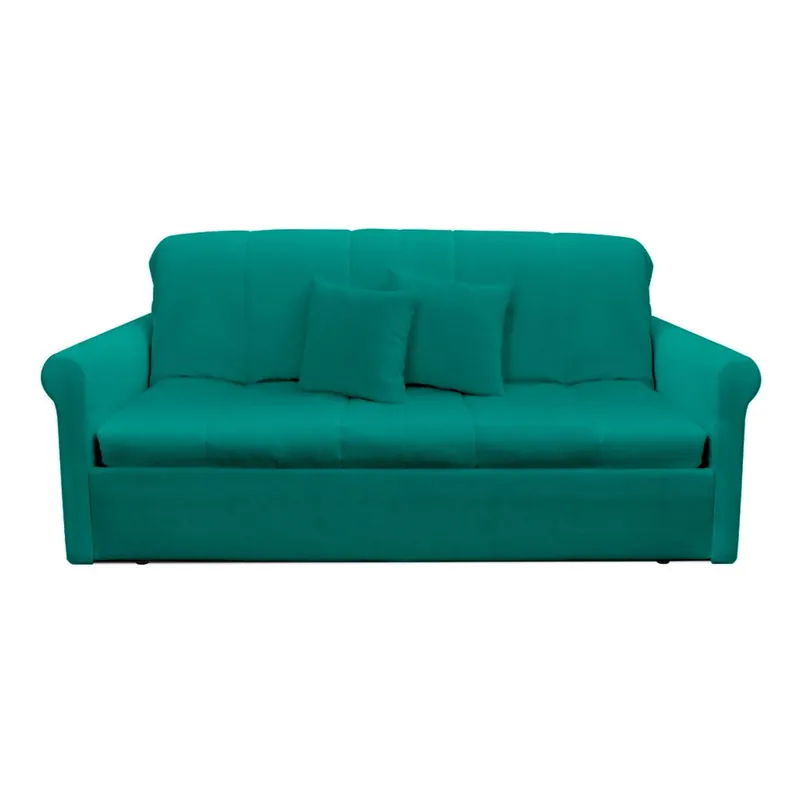 Cena promocyjna Turkusowa rozkładana sofa trzyosobowa 13Casa Greg Bonami