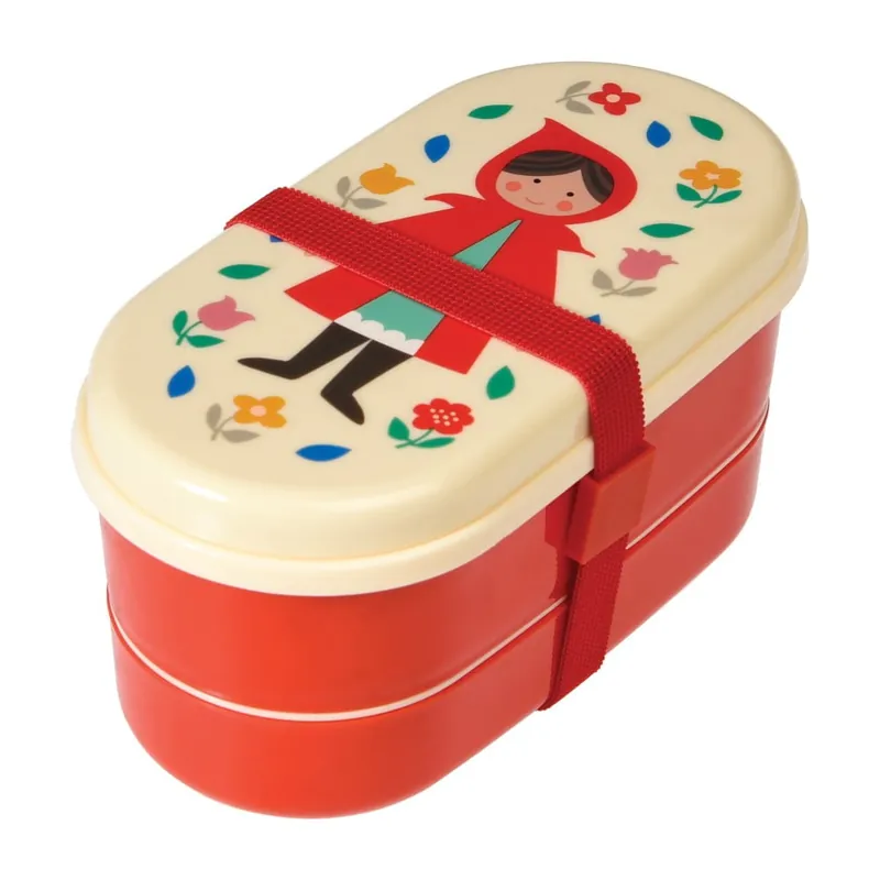 Bestseller Pudełko na lunch ze sztućcami Czerwony Kapturek Rex London Red Riding Hood Bonami