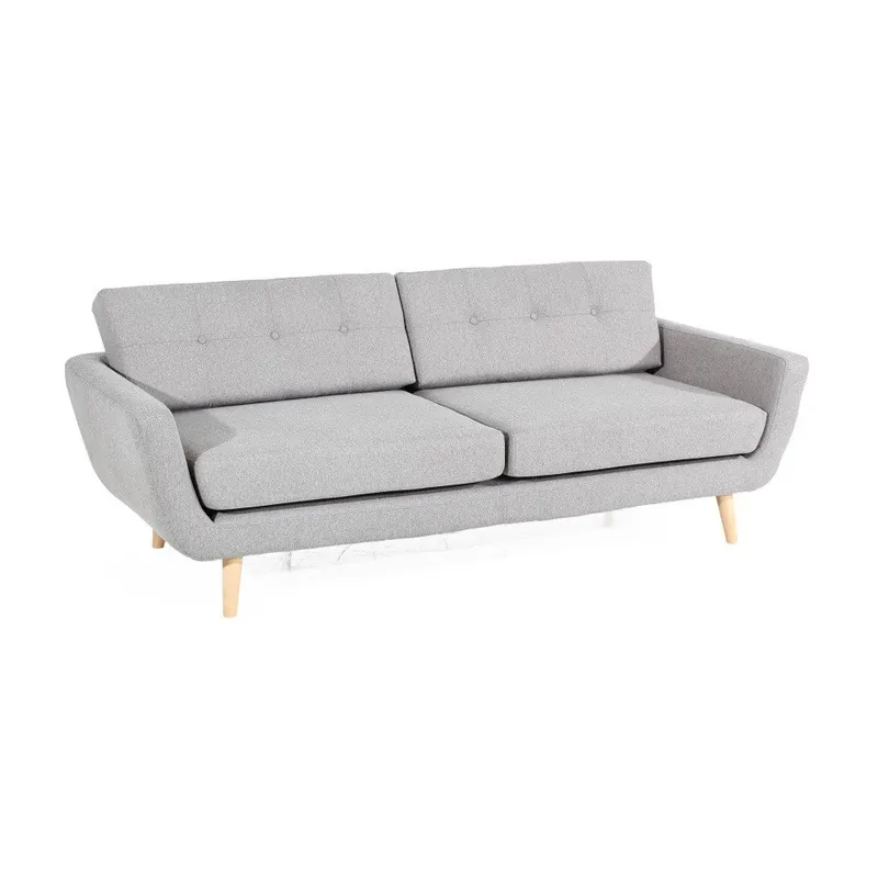 Nowość Jasnoszara sofa trzyosobowa Max Winzer Melvin Bonami