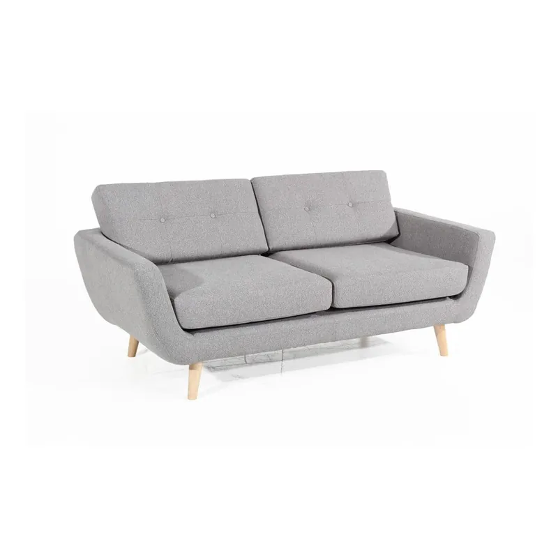Bezpieczna płatność Jasnoszara sofa 2-osobowa Max Winzer Melvin Bonami