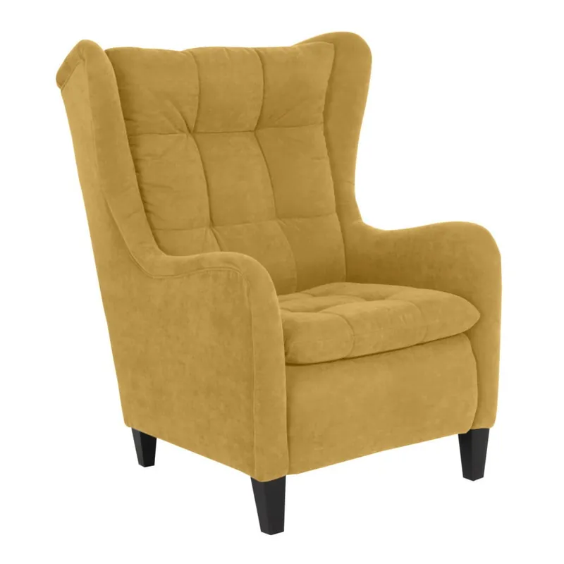 Oferta Żółty fotel Max Winzer Merlon Bonami