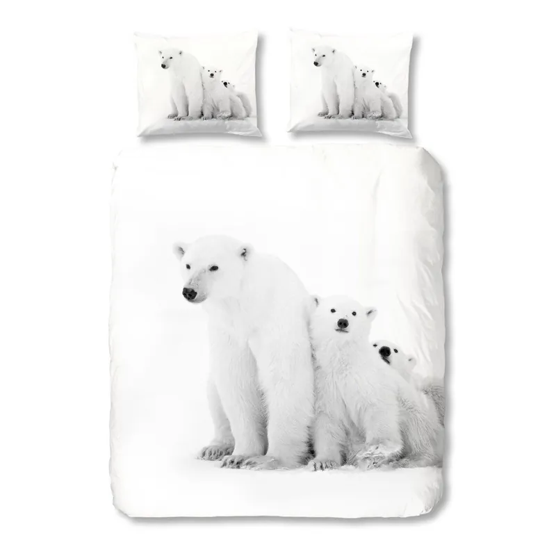 Oferta Pościel bawełniana Muller Textiels Icebear, 200x200 cm Bonami