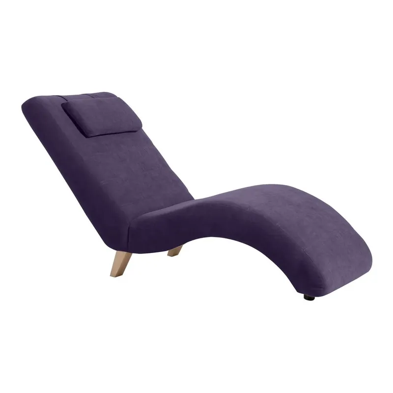 Oferta czasowa Fioletowy szezlong Max Winzer Norris Velor Bonami