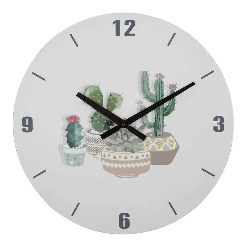 Super okazja Biały zegar Mauro Ferretti Orologio Cactus Bonami