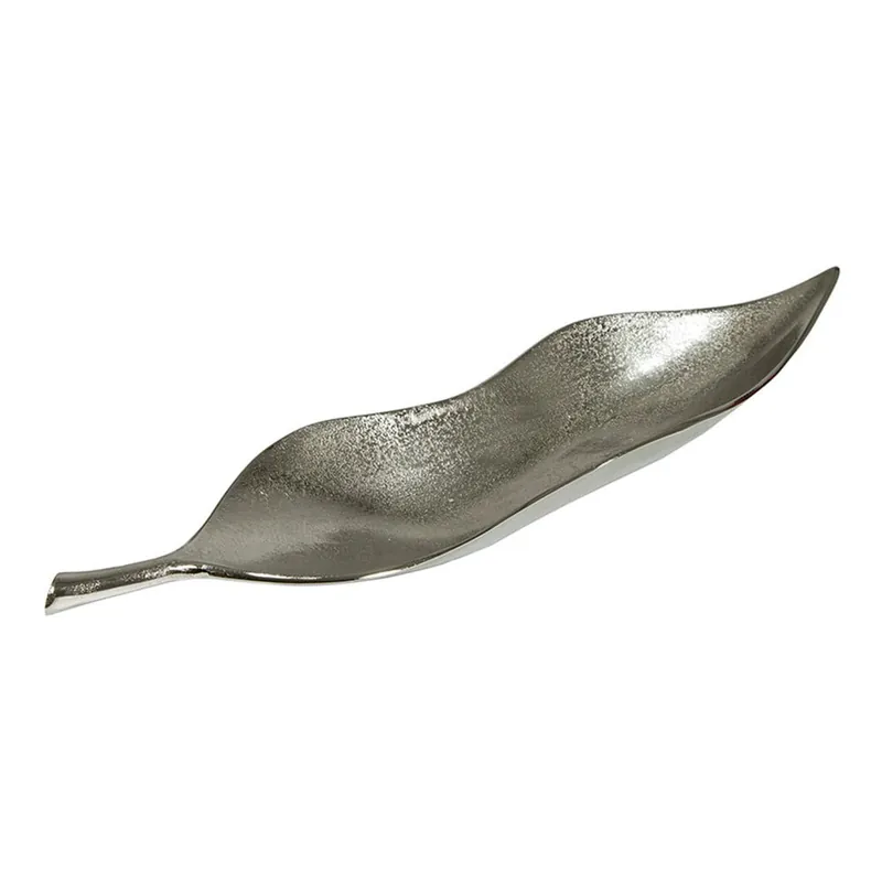 Dekoracja w barwie srebra Santiago Pons Leaf Bonami Oferta