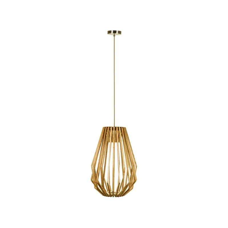 Drewniana lampa wisząca Santiago Pons Retro, ⌀ 40 cm Bonami Najlepsza cena