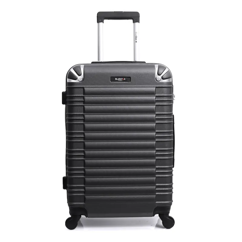 Czarna walizka podróżna na kółkach Blue Star Lima, 31 l Bonami Oferta