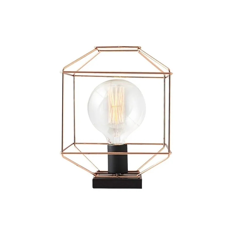 Metalowa lampa stołowa Homemania Defne Bonami Nie przegap