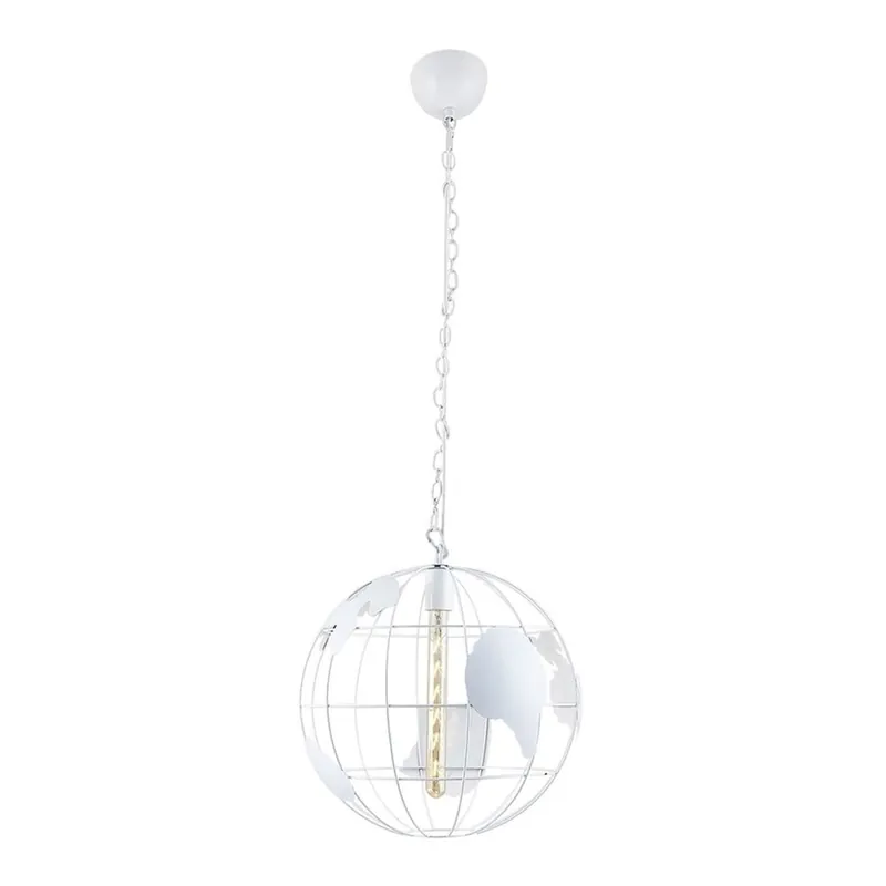 Ekspresowa dostawa Biała lampa sufitowa Homemania Decor Dunya Bonami