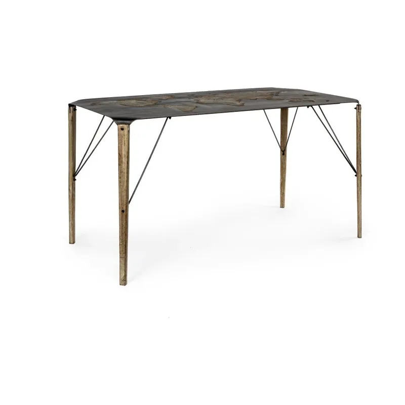Stół do jadalni z drewna dębowego Bizzotto Mainland, 140x70 cm Bonami Hit sprzedaży