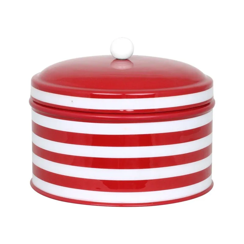 Czerwono-biały pojemnik Strömshaga Dagny Stripes Bonami Najlepsza cena