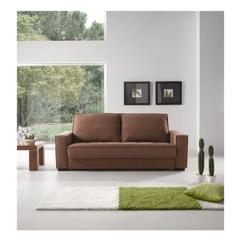 Taniej Brązowa sofa rozkładana Suinta New Masty, szer. 202 cm Bonami