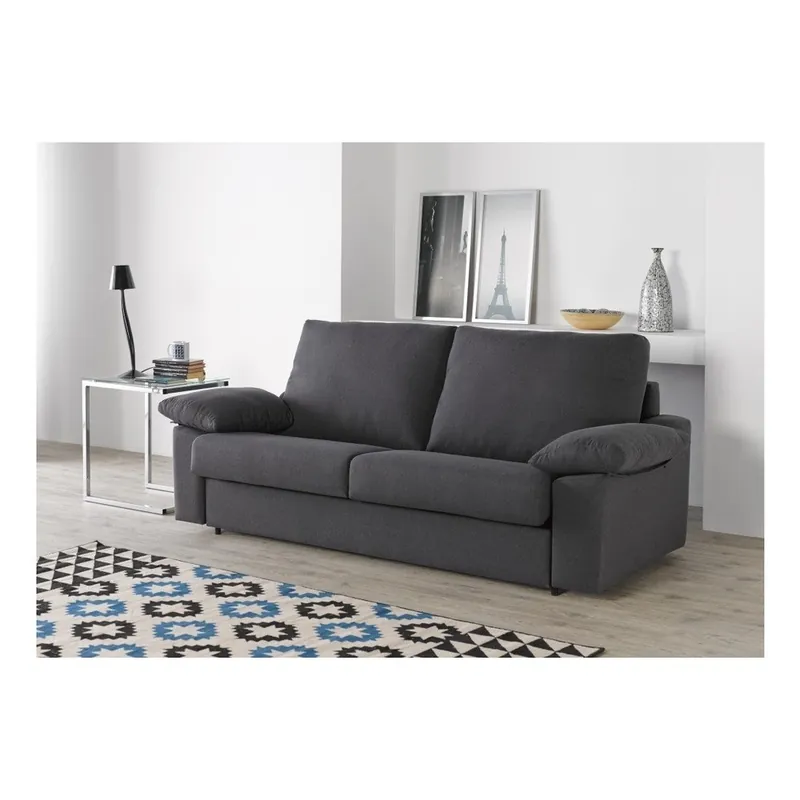 Szara sofa rozkładana Suinta Nereo, szer. 216 cm Bonami Nowy